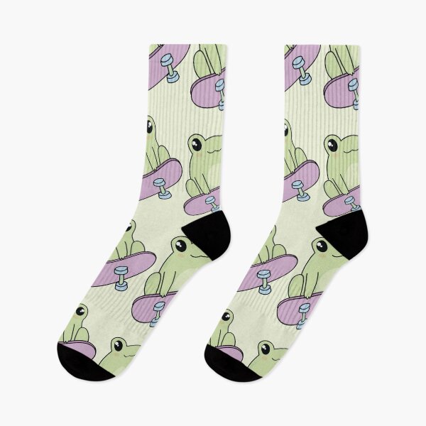 Item preview, Kawaii Skateboarding Frog designed and sold by Good-Find.