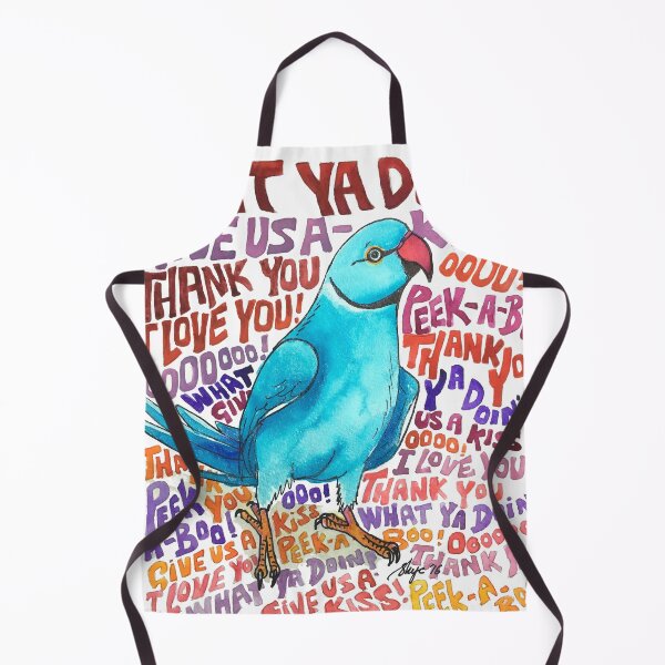 Item preview, "Chatty Ringneck" designed and sold by Skye Elizabeth  Carroll.