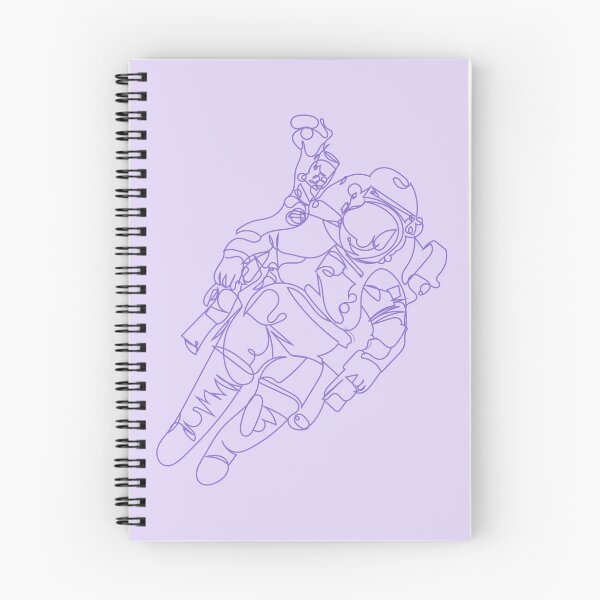Item preview, Astronaut Line Art Purple designed and sold by CGBCreative.