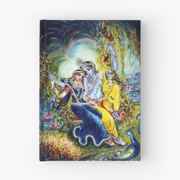 Aperçu de l'œuvre Radha Krishna Jhula Leela créée et vendue par Harsh Malik.