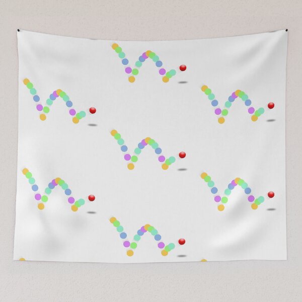 Item preview, Bouncing Ball (Tropical Colors) designed and sold by connor-maitland.