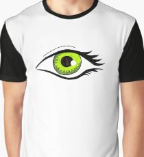 Auge grün Graphic T-Shirt