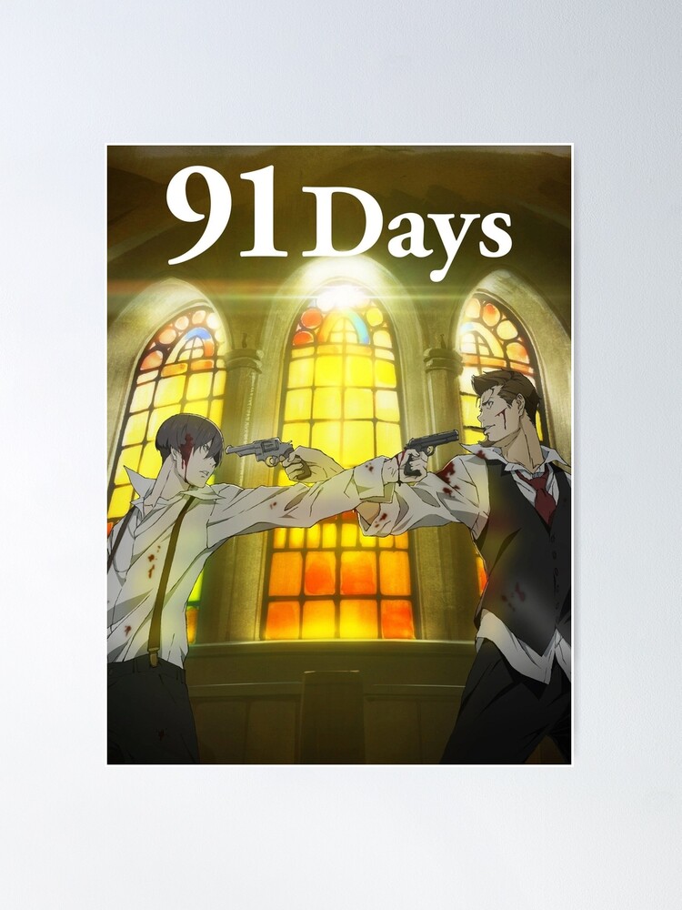 91 days anime Poster for Sale by BSHA-o-RAHA