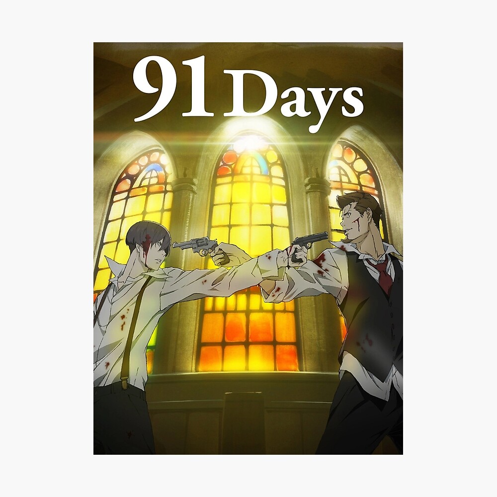 91 Days  Minimalist poster, Anime, 91 days