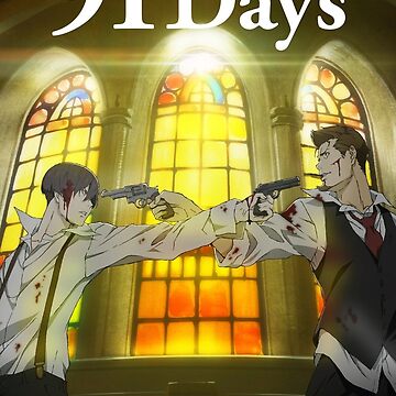 91 days anime Poster for Sale by BSHA-o-RAHA