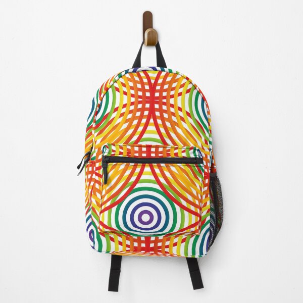 Item preview, Rainbow Concentric Circles designed and sold by Texterns.