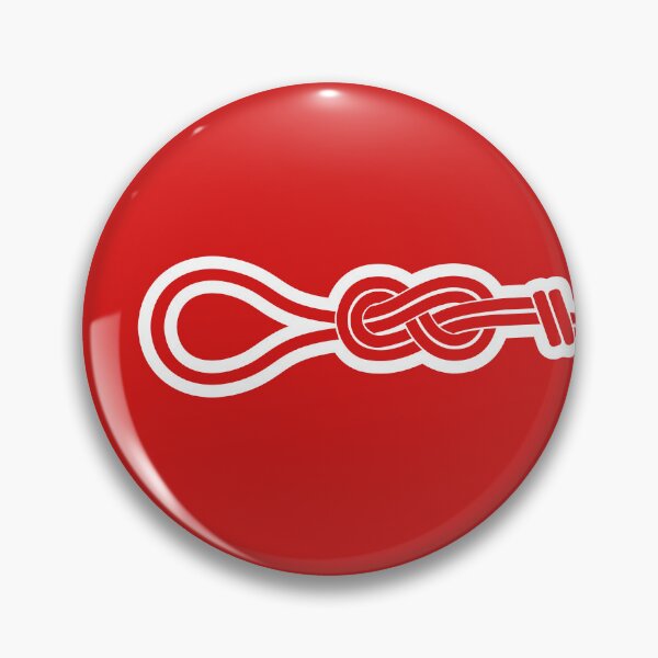 Item preview, Vector figure 8 climbing rope knot designed and sold by piedaydesigns.