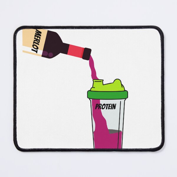 Item preview, Merlot and protein designed and sold by WAVIstore.