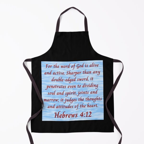 Item preview, Bible Verse Hebrews 4:12 designed and sold by Prayingwarrior.