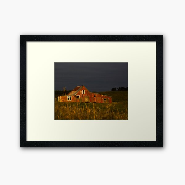 The Old Woolshed Framed Art Print