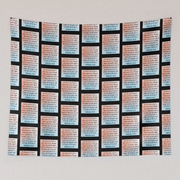 Item preview, Bible Verse Hebrews 4:12 designed and sold by Prayingwarrior.