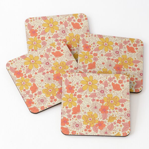 Item preview, Retro 1960s Mod Floral designed and sold by somecallmebeth.