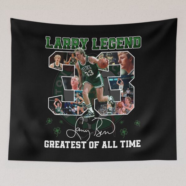 Item preview, Larry Bird Larry Legend Boston Basketball Legend Signature Vintage Retro 80s 90s Bootleg Rap Style designed and sold by EllenMitchell.