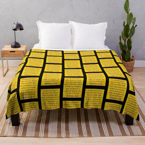 Item preview, Bible Verse Hebrews 4:12 designed and sold by Prayingwarrior.