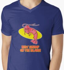 Kamekona's: Best Shrimp on the Island! Men's V-Neck T-Shirt