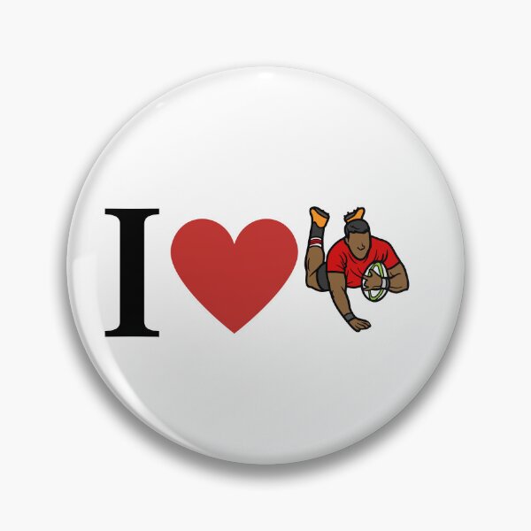 Item preview, I Love Rugby Try designed and sold by freedom4life.