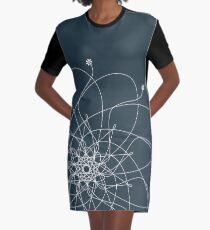 Ornament – Nightblu Blossom Graphic T-Shirt Dress