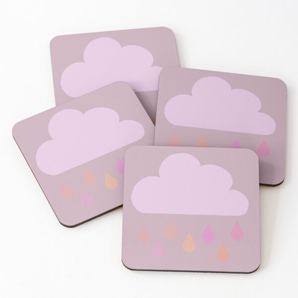Item preview, Rain Cloud - Pink designed and sold by TheeForestFox Shop.