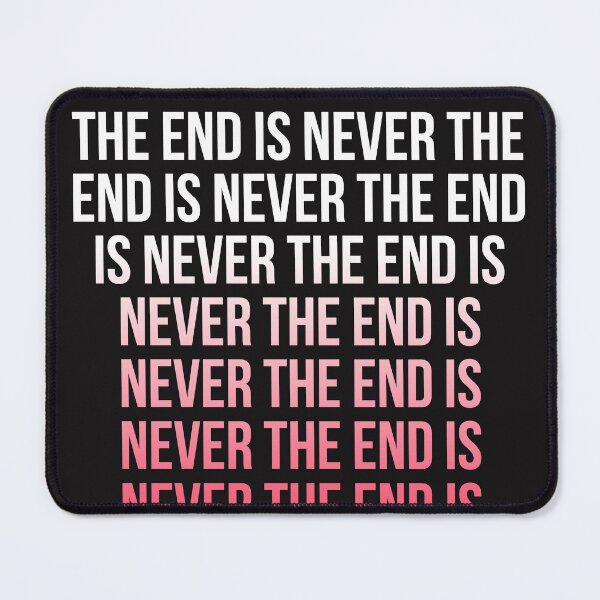 Item preview, THE END IS NEVER THE END // The Stanley Parable Fanart // designed and sold by CYBER-BAT.
