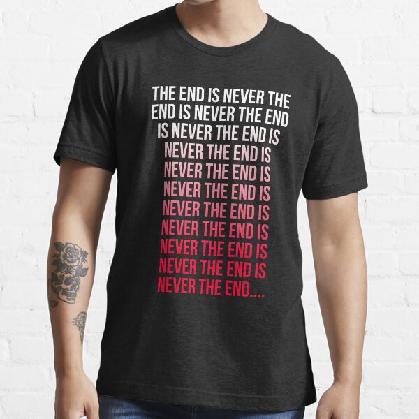 Item preview, THE END IS NEVER THE END // The Stanley Parable Fanart // designed and sold by CYBER-BAT.