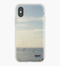 Boat on the ocean iPhone Case