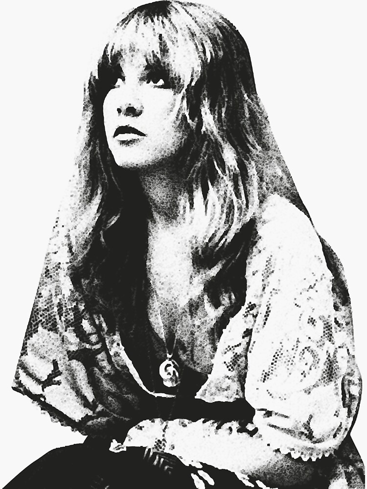 Pegatina Pencilart La Mejor Leyenda De Stevie Nicks De Gbiesalk092 Redbubble 5931