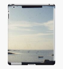 Boat on the ocean iPad Case/Skin