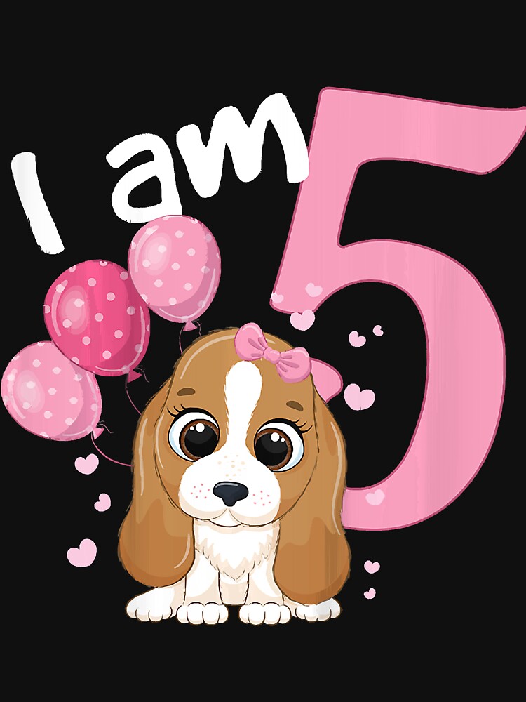 Birthday girl dog top shirt