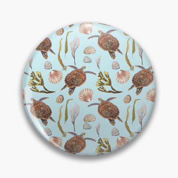 Item preview, Tranquil Sea Turtle designed and sold by WildAliceArt.