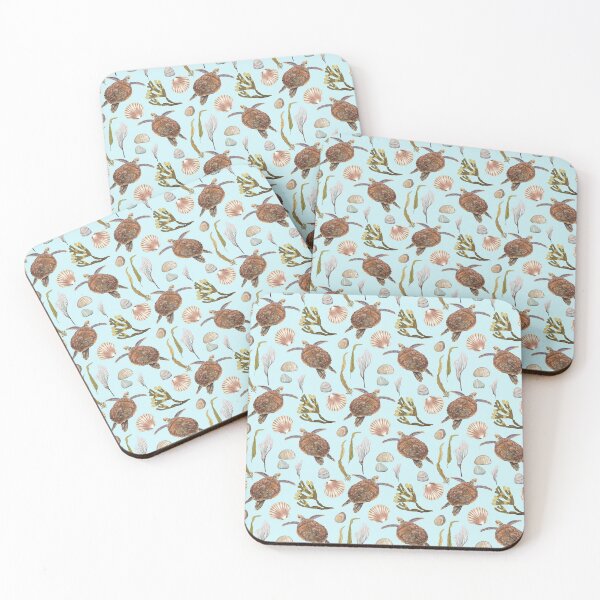 Item preview, Tranquil Sea Turtle designed and sold by WildAliceArt.