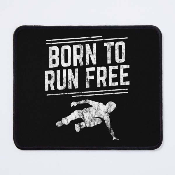 Item preview, Born To Run Free Freerunning Parkour Gift Idea designed and sold by haselshirt.