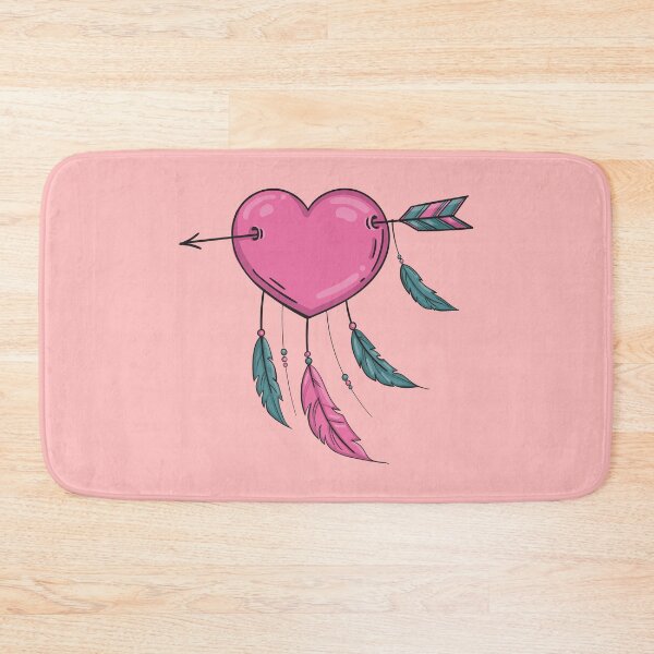 Item preview, Arrow Piercing Heart (pink heart) designed and sold by Froyd Wess.