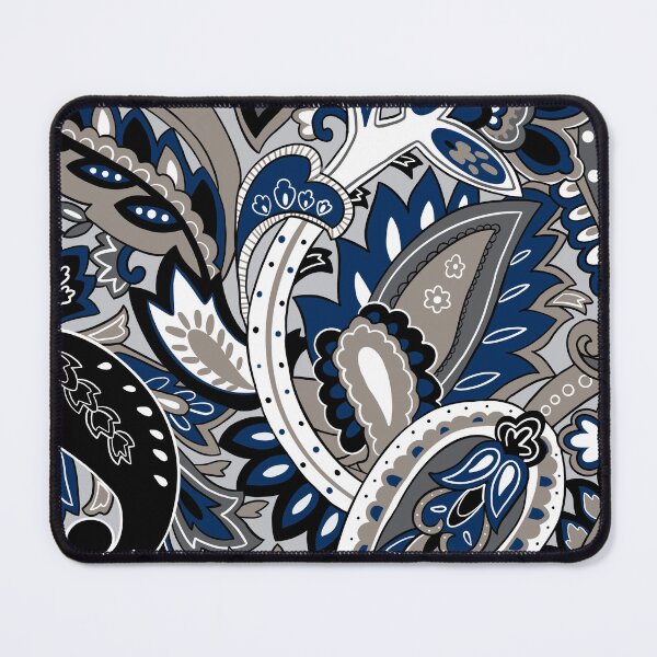 Item preview, Navy paisley designed and sold by briegot.