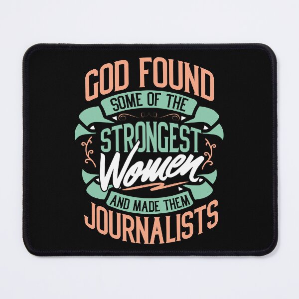Item preview, Strong Woman Journalists Profession Gift Idea designed and sold by haselshirt.
