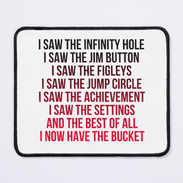 Item preview, I SAW THE STANLEY PARABLE 2 CONTENT // Black letter variation designed and sold by CYBER-BAT.