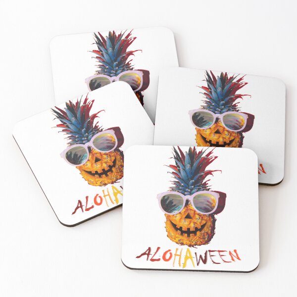 Item preview, alohaween cool pineapple designed and sold by WAVIstore.