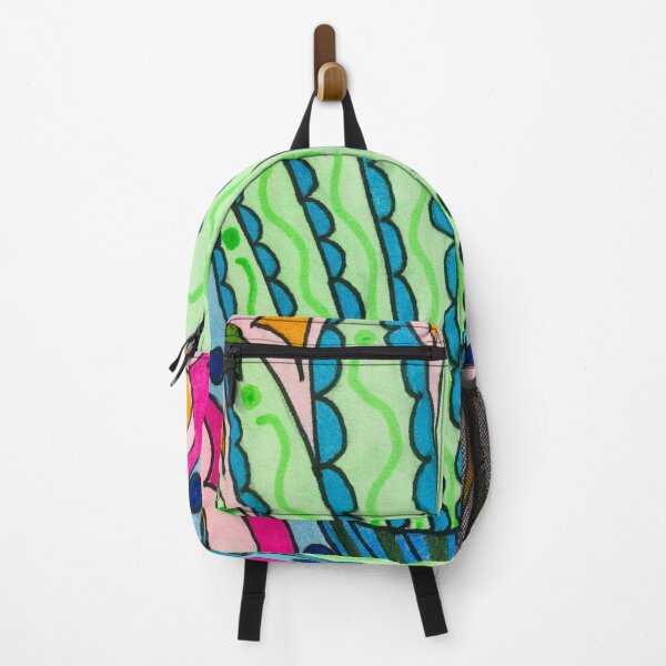 Item preview, Colorful Abstract Fern designed and sold by artbyalette.