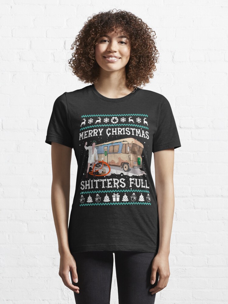 Discover Merry Christmas Shitters Full Essential T-Shirt
