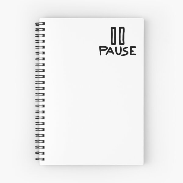 Item preview, Pause Button (Doodle) designed and sold by connor-maitland.