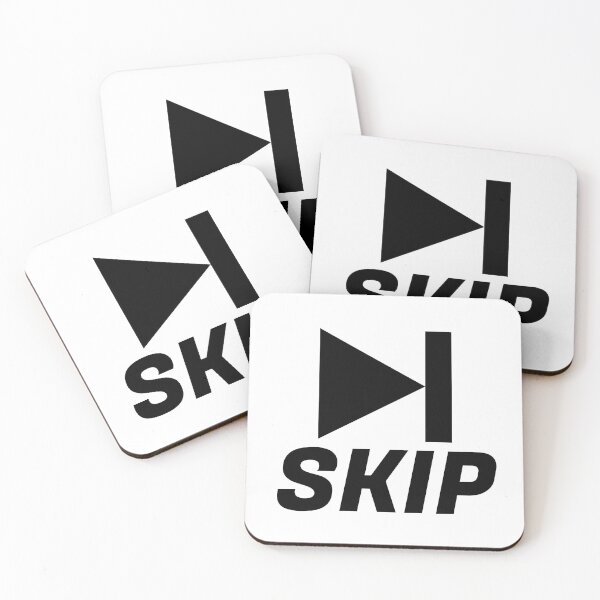 Item preview, Skip Button designed and sold by connor-maitland.