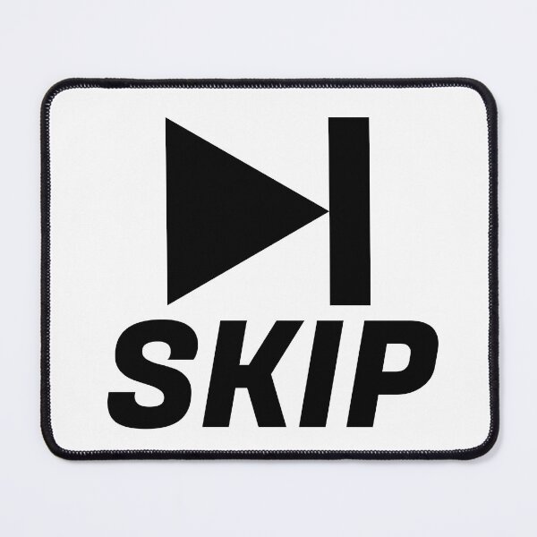 Item preview, Skip Button designed and sold by connor-maitland.