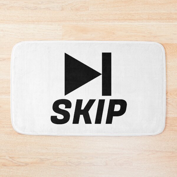 Item preview, Skip Button designed and sold by connor-maitland.