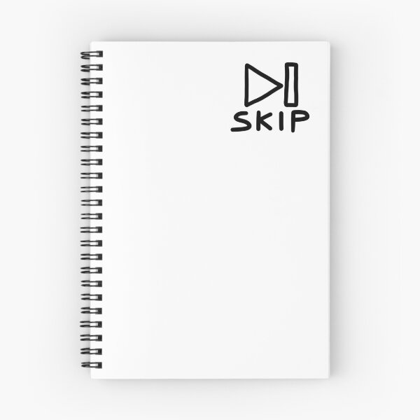 Item preview, Skip Button (Doodle) designed and sold by connor-maitland.