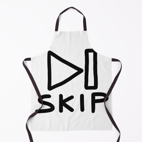 Item preview, Skip Button (Doodle) designed and sold by connor-maitland.