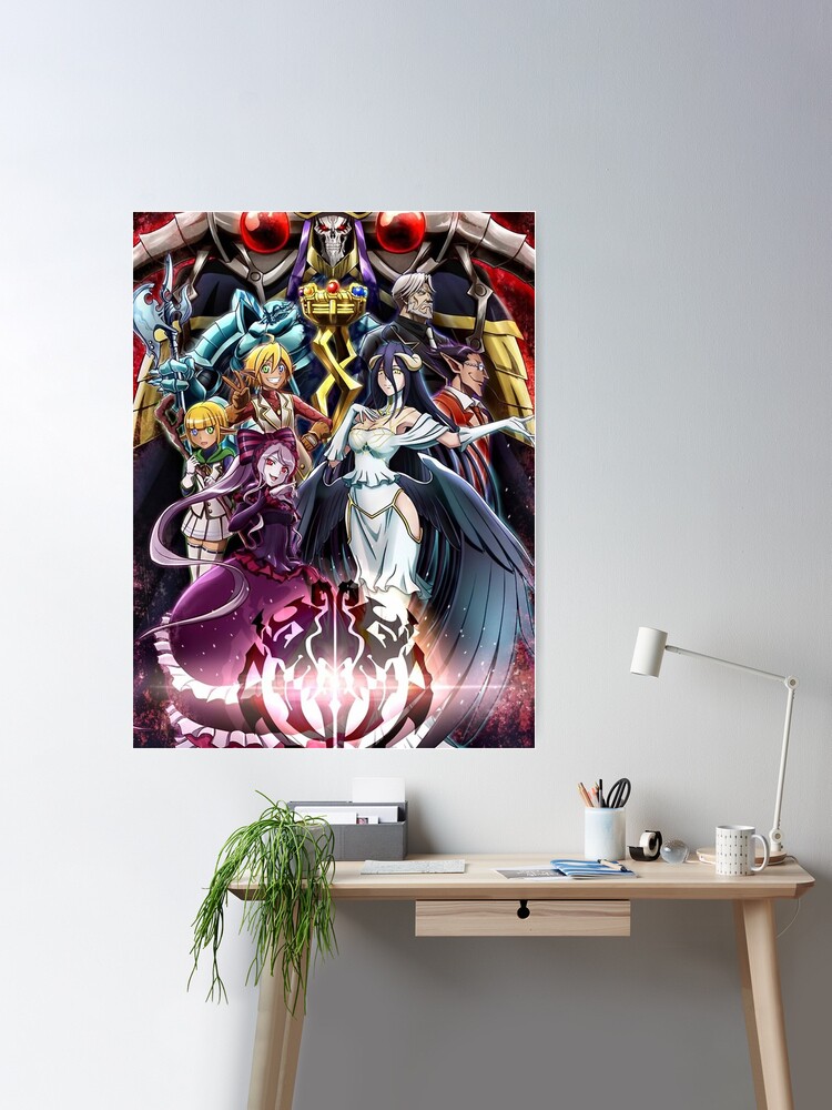 Poster Locandina Anime Overlord II