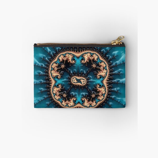 Item preview, Copper and Teal Fractal Symmetry designed and sold by Elisabeth Lucas.