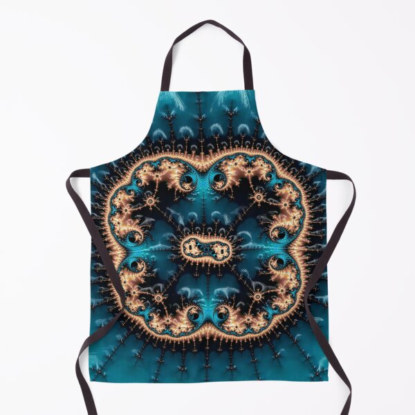 Item preview, Copper and Teal Fractal Symmetry designed and sold by Elisabeth Lucas.