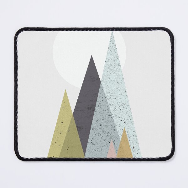 Item preview, Mid-Century Scandinavian Mountains designed and sold by UrbanEpiphany.