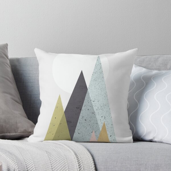 Item preview, Mid-Century Scandinavian Mountains designed and sold by UrbanEpiphany.
