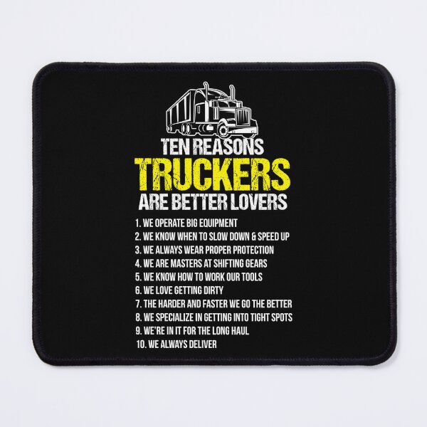 Item preview, Trucker Ten Reasons Truckers Are Better Lover Birthday Gift Idea designed and sold by haselshirt.